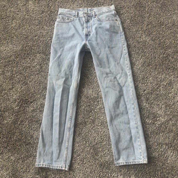 Levi's Other - Vintage Levi's 505 Jeans 32x30 Light Wash Denim Y2K Distressed‎ Skater 00s